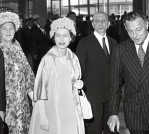 La Regina Elisabetta con Agnelli