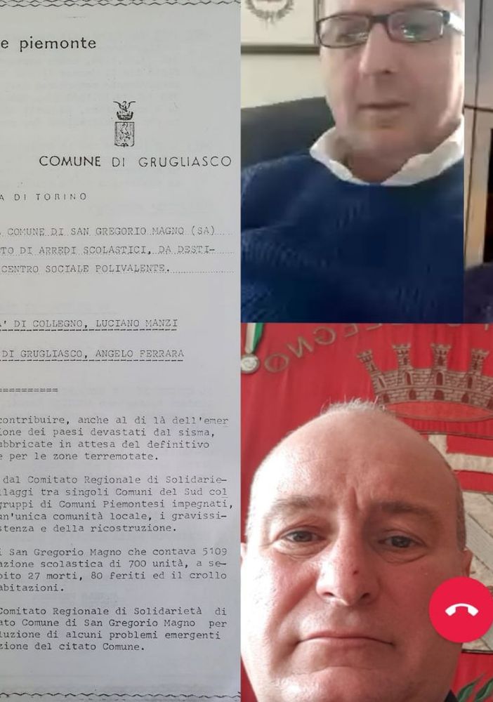 Collegno e Grugliasco riabbracciamo i &quot;gemelli&quot; di San Gregorio Magno