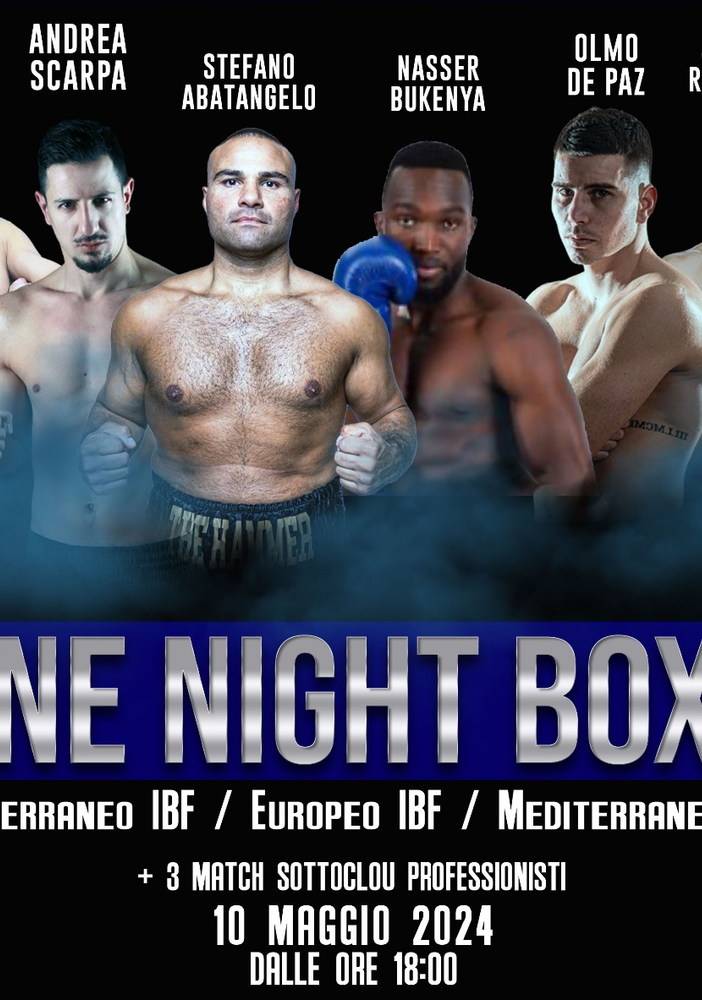 Collegno: arriva la &quot;One Night Boxe&quot;