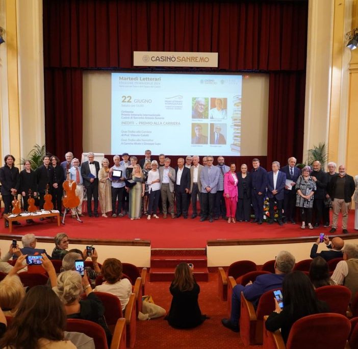 Torna il Premio Letterario Internazionale Casinò di Sanremo Antonio Semeria