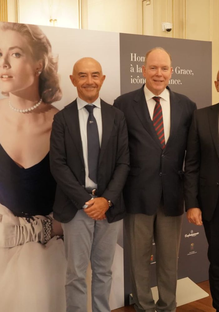 S. A.S Il Principe Alberto di Monaco al Casinò di Sanremo
