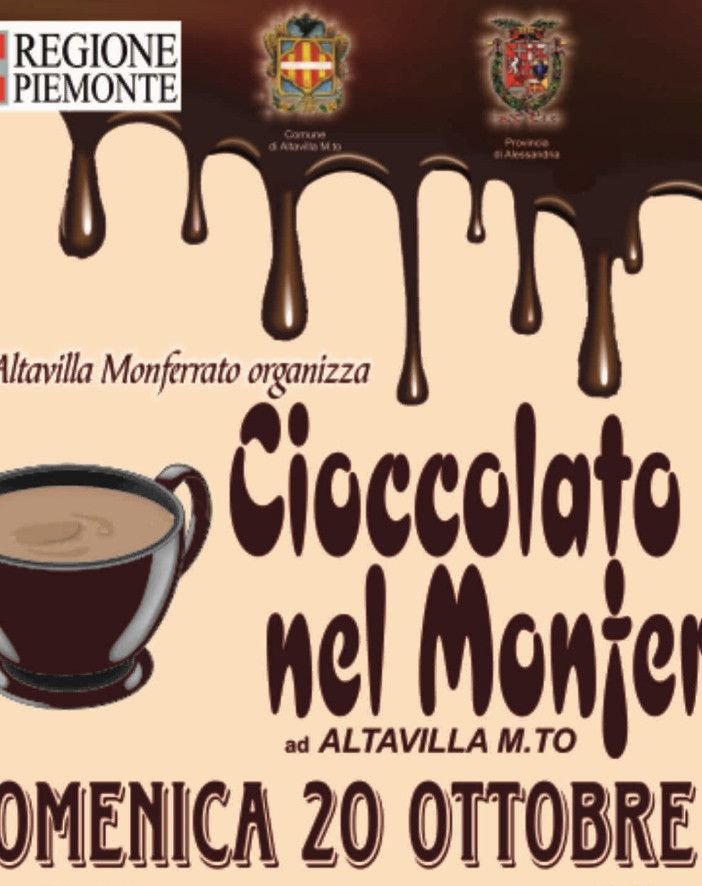 Altavilla Monferrato (AL): torna l’evento “Cioccolato nel Monferrato”