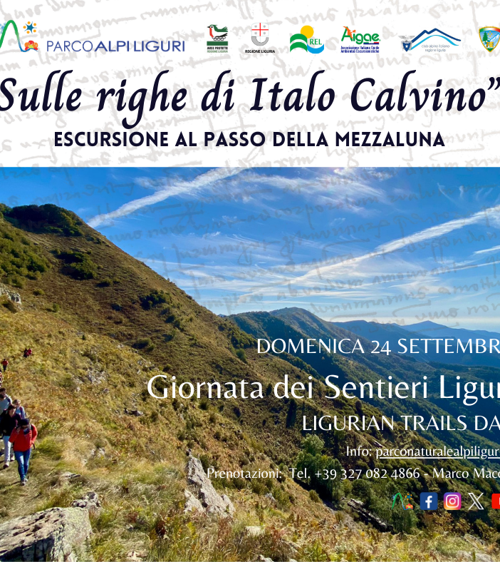 Sulle righe di Italo Calvino nel Parco delle Alpi Liguri