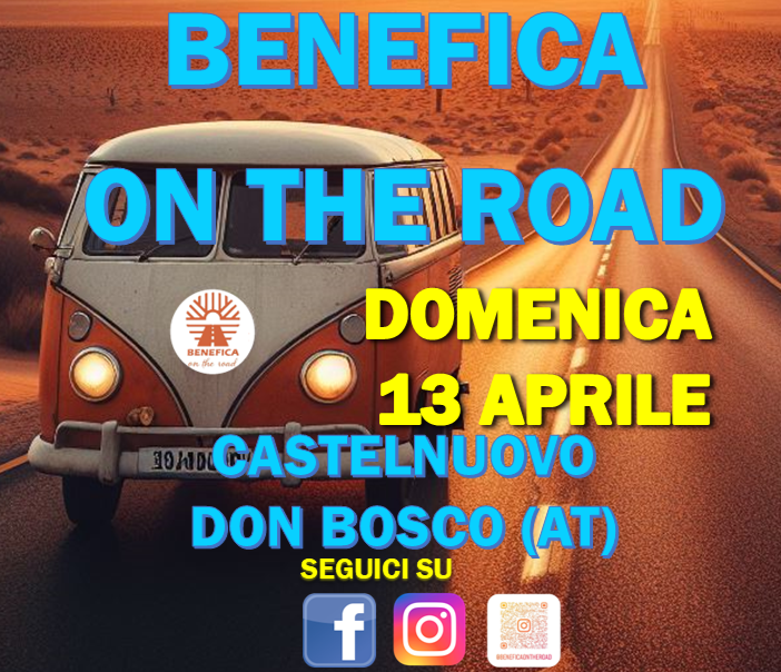 Castelnuovo Don Bosco: torna BENEFICA ON THE ROAD!