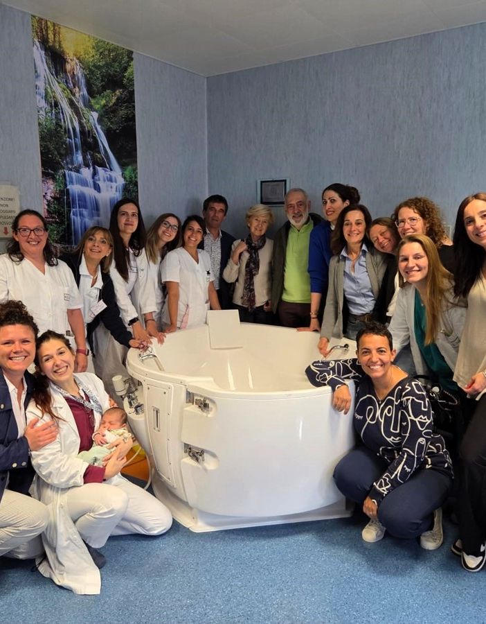 All'Ospedale di Rivoli, una nuova vasca per il travaglio e il parto