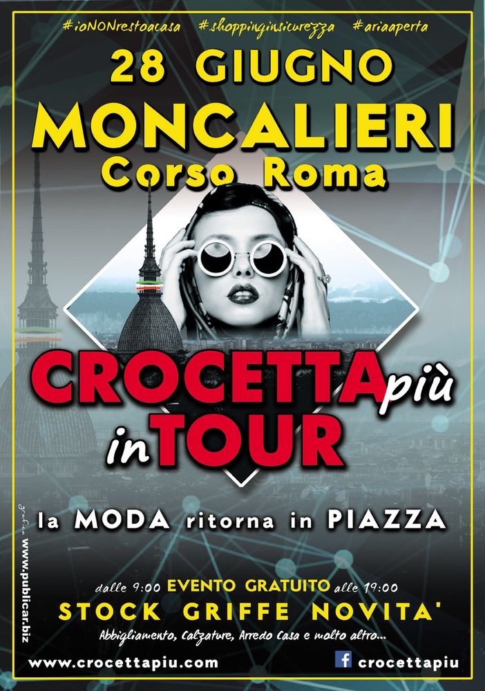 Moncalieri: dopo mesi di noia, la moda ritorna in piazza!!!