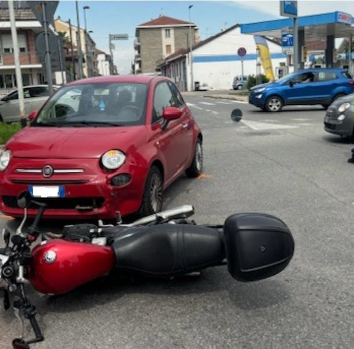 Grugliasco, incidente in corso Torino: 57enne finisce in ospedale