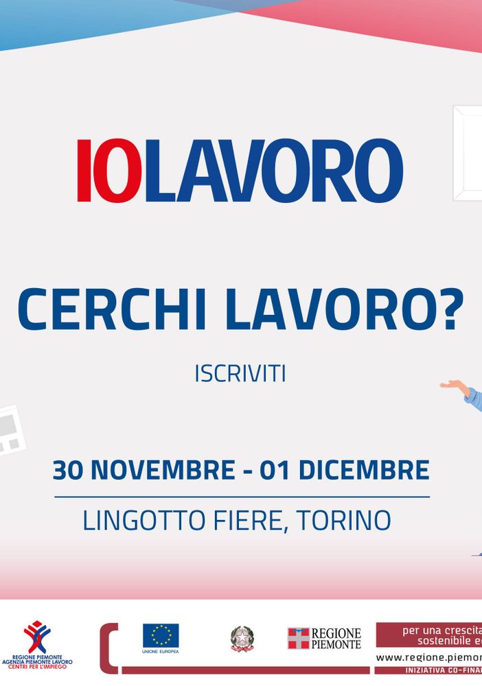 IoLavoro torna in presenza a Biella e Torino