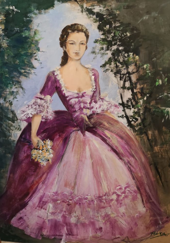 Rivoli: abiti d’epoca, bozzetti, dipinti di Margherita Flora per la mostra &quot;C'era una volta un re&quot;