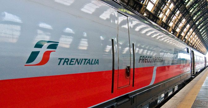 Il Frecciarossa in un'immagine di repertorio