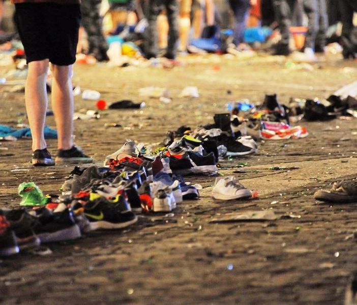 una immagine della serata del 3 giugno 2017