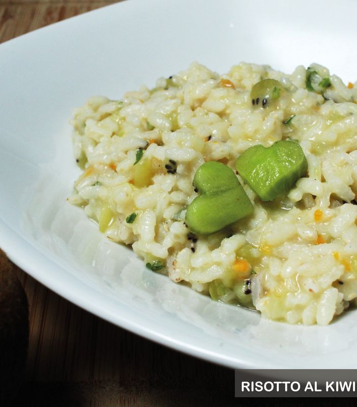 MercoledìVeg di Ortofruit: oggi prepariamo il risotto al kiwi e prosecco