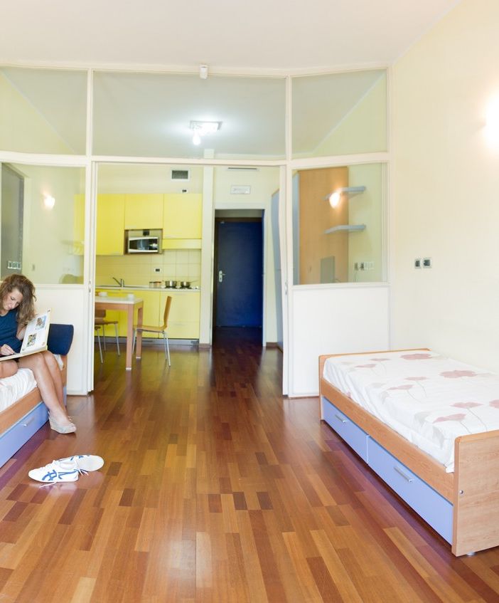 Gli spazi di Casa Ugi a Torino