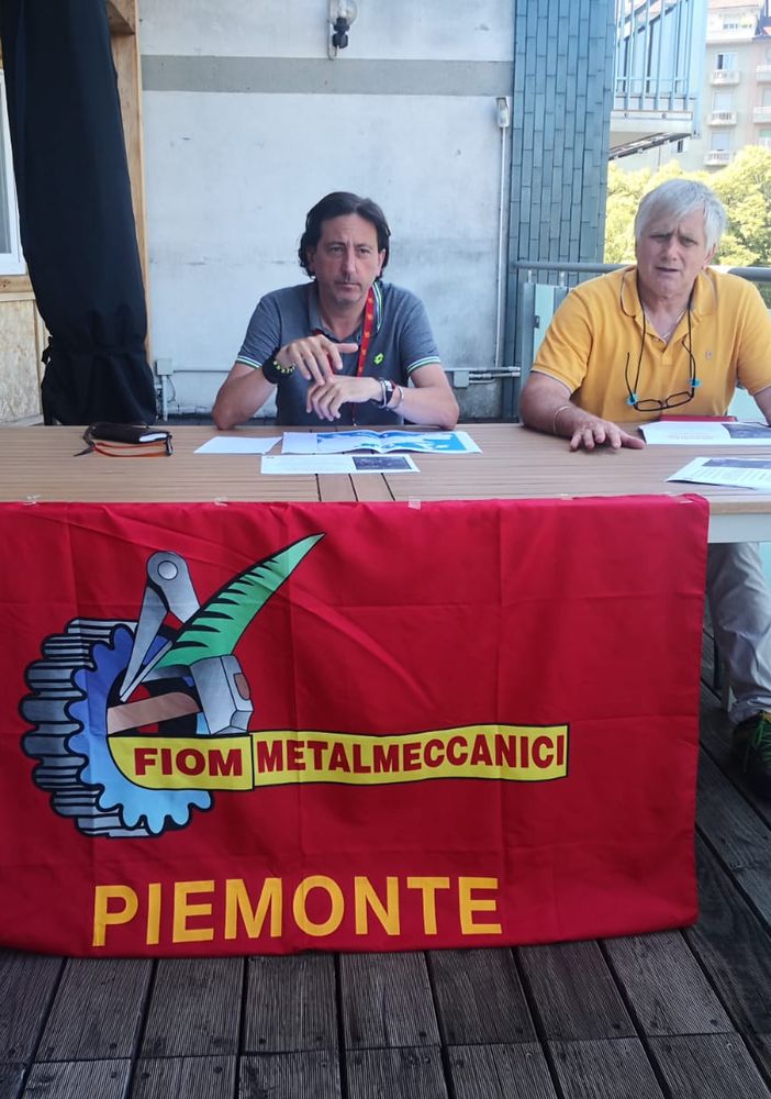 Giorgio Airaudo ed Edi Lazzi