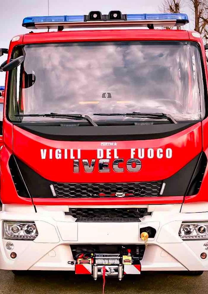 Nuova autopompa per i Vigili del Fuoco di Rivoli