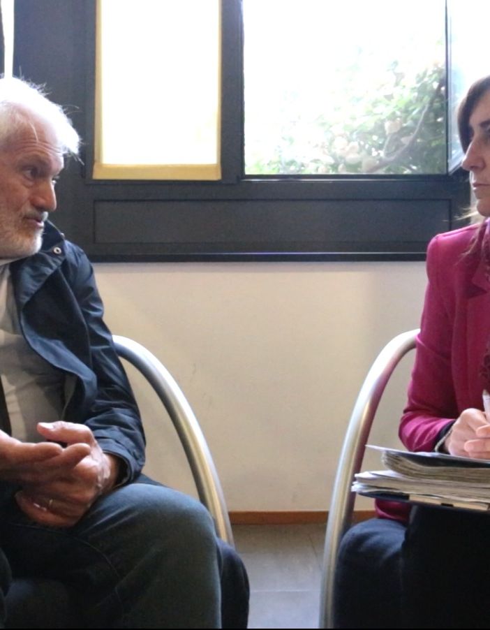 Monica Canalis e Giuliano Maggiora, presidente di Alzheimer Piemonte