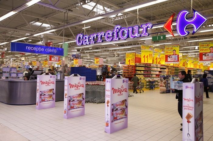 ingresso negozio Carrefour