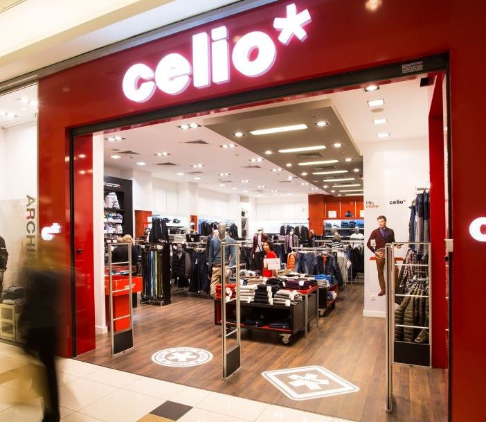 negozio celio - foto di archivio