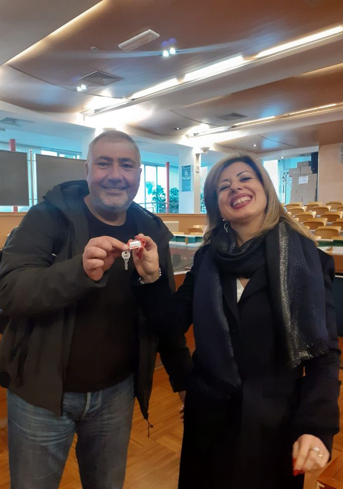 Cinzia Caldano e Dario Lorenzoni