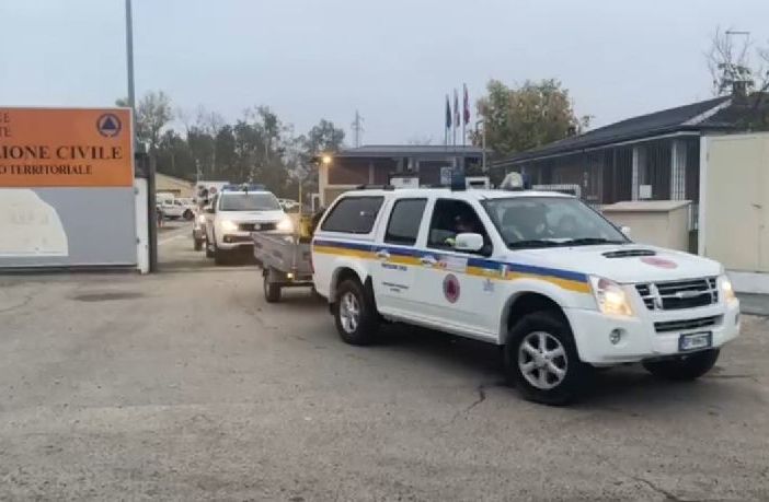 Maltempo, il Piemonte tende la mano alla Toscana: partita la colonna mobile della Protezione Civile