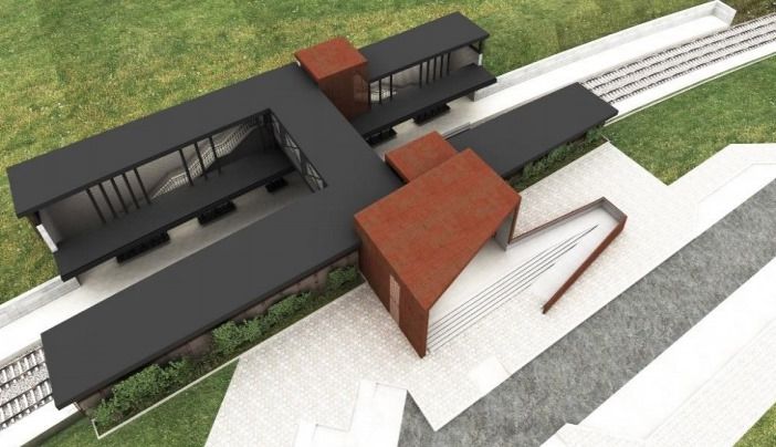 Rendering della fermata Borgata Quaglia-Le Gru Sfm5