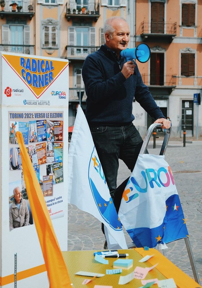 Igor Boni, leader dei Radicali Italiani
