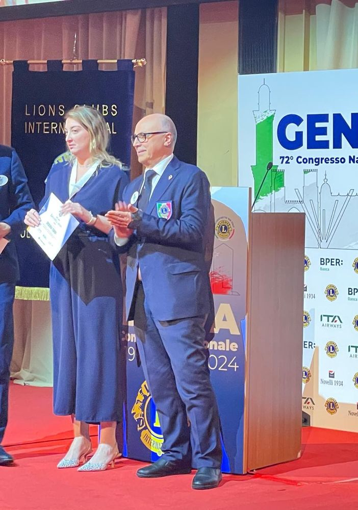 Lions, il riconoscimento “Leo dell’anno” va alla piemontese Debora Turri