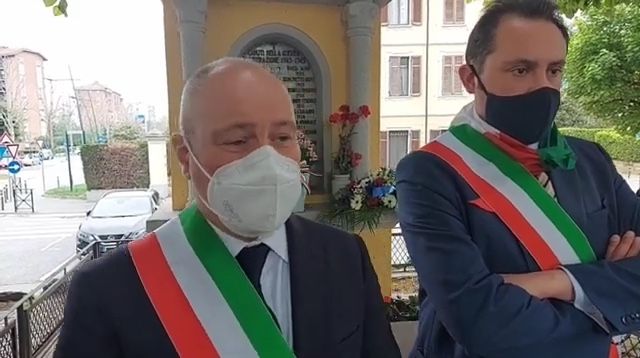 Collegno e Grugliasco insieme per la cerimonia del 30 Aprile