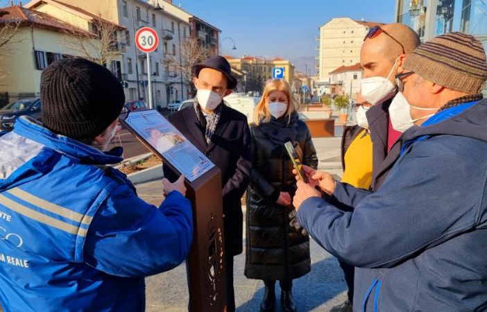 A Venaria Reale, sei pannelli multimediali raccontano la storia della città