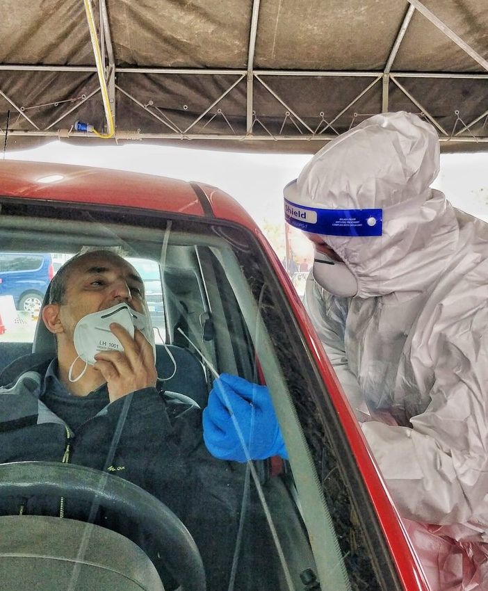 Test Covid al pit-stop per automobilisti
