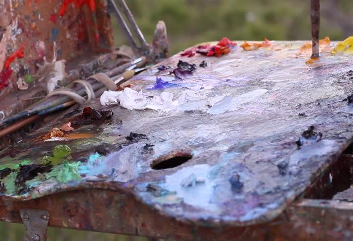 tavolozza pittura