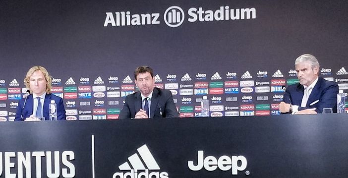 Nedved, Agnelli e Arrivabene