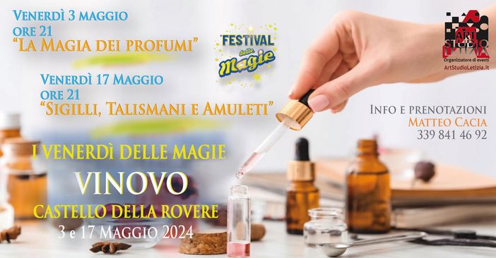 La magia dei profumi al Castello Della Rovere di Vinovo La magia dei profumi al Castello Della Rovere di Vinovo