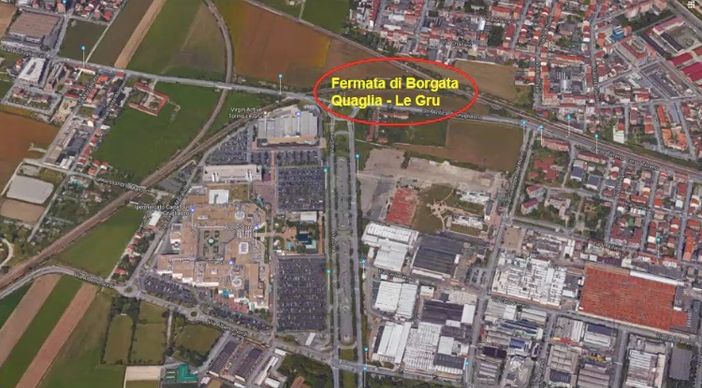 Sfm5, i dubbi del Comune sulla stazione Le Gru: “E’ un muro tra Torino e Grugliasco, troppo consumo di suolo” Sfm5, i dubbi del Comune sulla stazione Le Gru: “E’ un muro tra Torino e Grugliasco, troppo consumo di suolo”