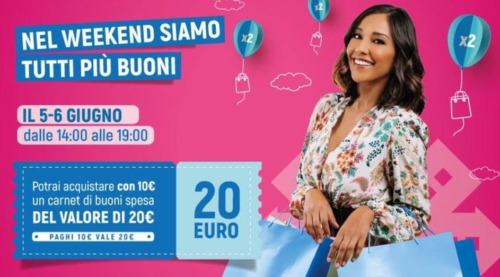 Al Centro Commerciale Piazza Paradiso nel weekend puoi raddoppiare lo shopping