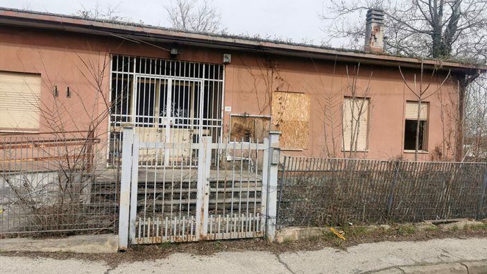 L'ex scuola abbandonata