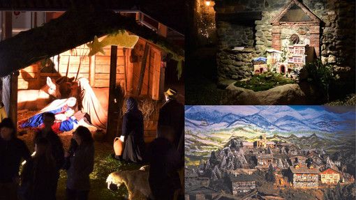 A Biella ‘prendono vita’ il presepe meccanico di Callabiana, quello gigante di Marchetto e i 300 presepi di Postua