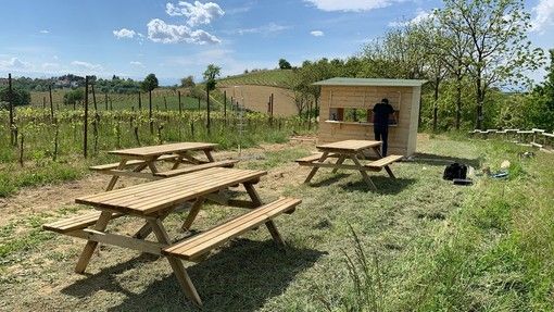 Un &quot;agrichiringuito&quot; tra le colline del Ruchè nell'Astigiano