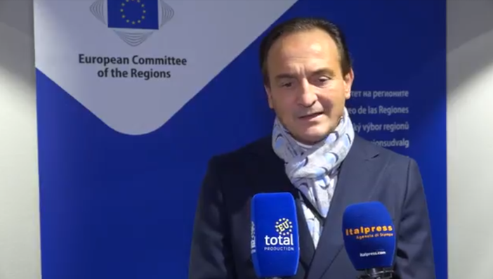 Alberto Cirio a Bruxelles