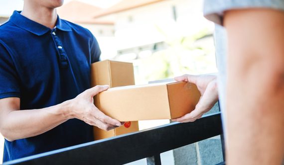 vendita a domicilio - foto d'archivio vendita a domicilio - foto d'archivio