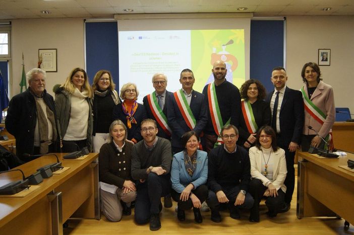 Un momento della serata di presentazione del progetto Un momento della serata di presentazione del progetto