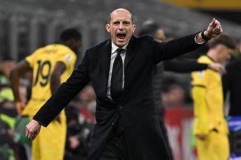 Milan, Allegri litiga con panchina del Como e viene espulso