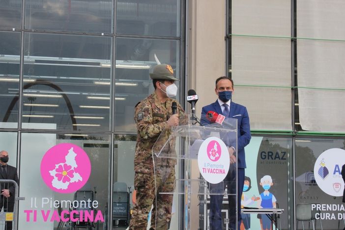 Cirio e il generale Figliuolo