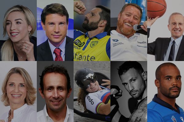 Silvia Salis, Alberto Rimedio, Sergio Pellissier, Claudio Rossetto, Dan Peterson, Nicoletta Romanazzi, Mike Maric, Francesca Porcellato, Vincenzo Mangiacapre, Maxime Mbandà: sono i 10 protagonisti di "SportivaMente" Silvia Salis, Alberto Rimedio, Sergio Pellissier, Claudio Rossetto, Dan Peterson, Nicoletta Romanazzi, Mike Maric, Francesca Porcellato, Vincenzo Mangiacapre, Maxime Mbandà: sono i 10 protagonisti di "SportivaMente"