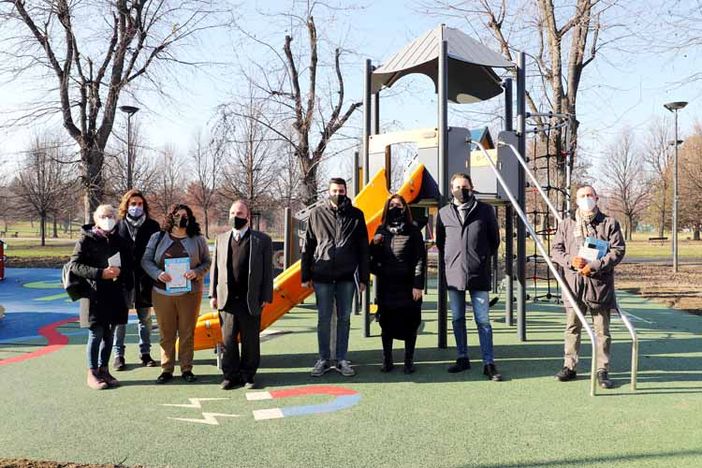 Grugliasco, anche l'inclusione sociale è &quot;un gioco&quot;: al Parco Porporati un'area bimbi con linguaggio braille