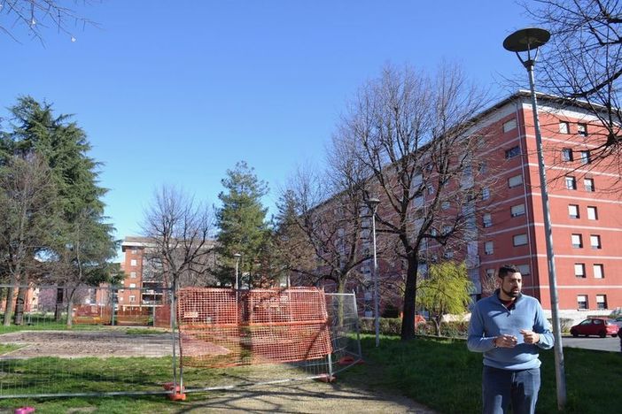 Al via a Grugliasco i lavori per riqualificare il giardino di via Napoli Al via a Grugliasco i lavori per riqualificare il giardino di via Napoli