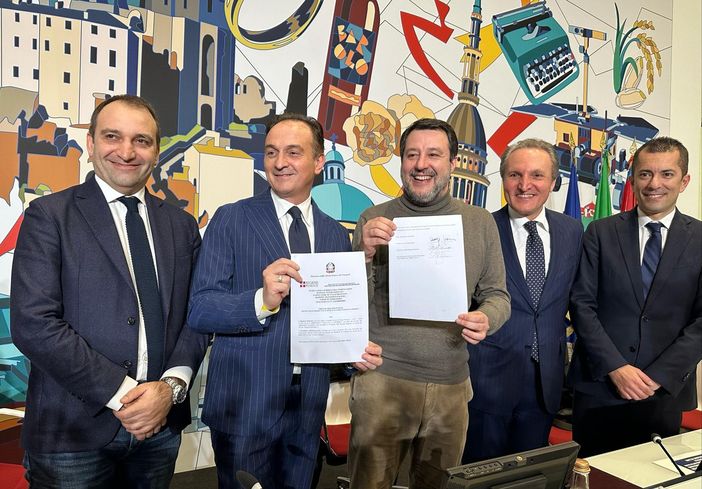 Salvini con Cirio e Lo Russo