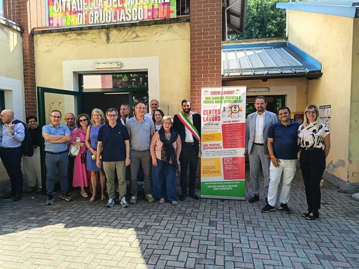 Inaugurazione per il nuovo sportello lavoro a Grugliasco