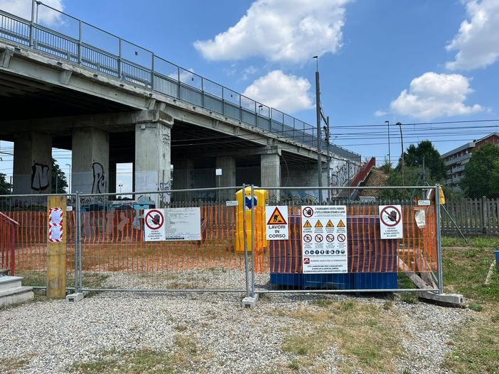 Partiti a Grugliasco i lavori di consolidamento del cavalcaferrovia di corso Torino