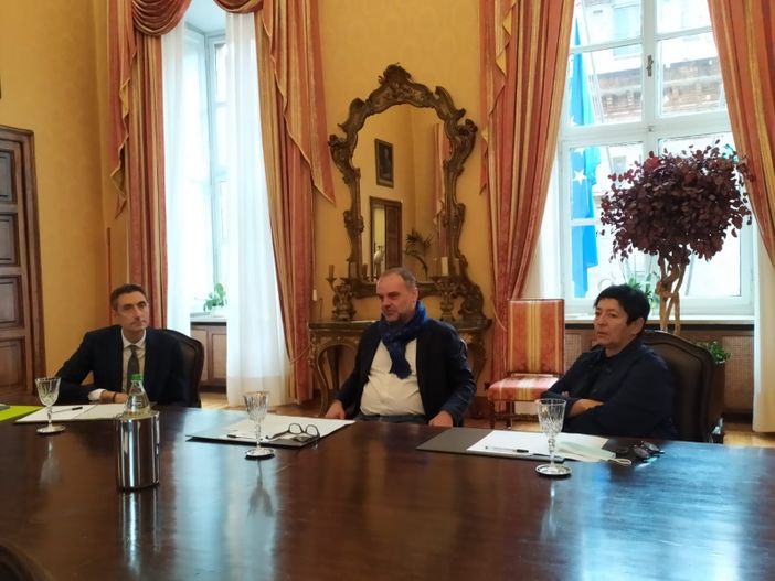 Il rettore Stefano Geuna, il direttore generale Andrea Silvestri e la pro rettrice Giulia Carluccio Il rettore Stefano Geuna, il direttore generale Andrea Silvestri e la pro rettrice Giulia Carluccio